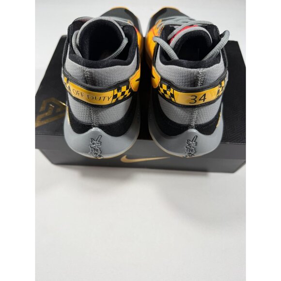 Nike Zoom Freak 2 Shoes Mens Size 9 Black Grey Yellow Basketball CK5424-006 main image 5